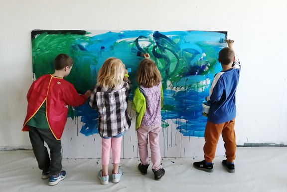 Farbspuren am Mittwoch  